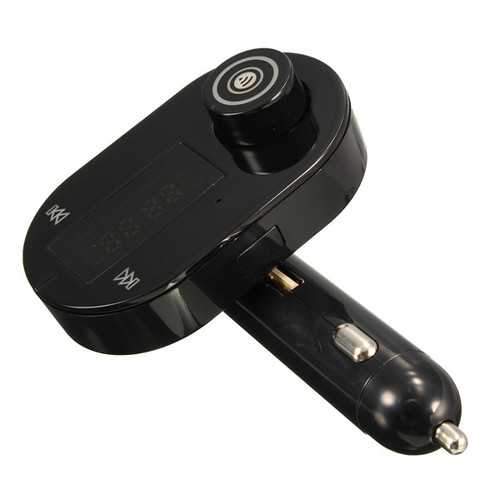 Wireless Car Charger FM Transimittervs Modulator MP3 Player Hands Free with Bluetooth Function