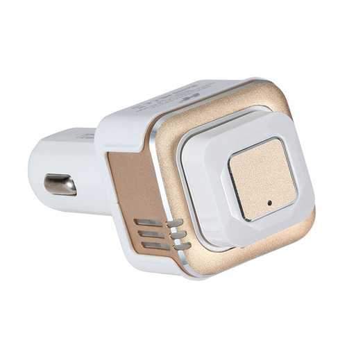 TL20 V4.0 Bluetooth Wireless Headset with Oxygen Bar Car Dual USB Charger