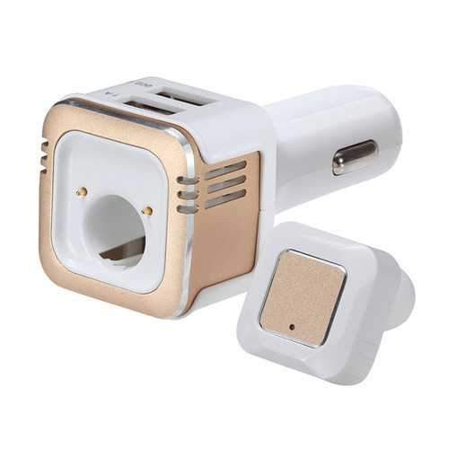 TL20 V4.0 Bluetooth Wireless Headset with Oxygen Bar Car Dual USB Charger