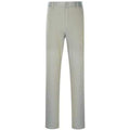 Zipper Fly Slimming Simple Straight Leg Pants - Gray 37