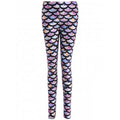 Colorful Scale Print Leggings - One Size