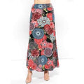Mid Rise Floral Print Skirt - 3xl