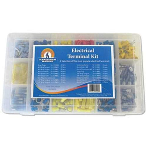 Handi-Man Electrical Terminal Kit - 360 Pieces