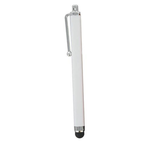 Stylus Touch Pen with Ball Point Pen- White