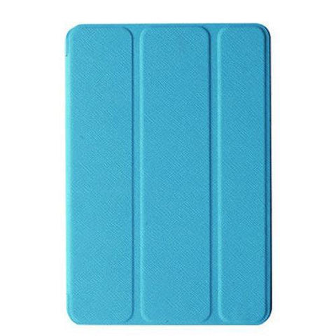 Tri-Fold Blue Folio Case for iPad 4 - Blue