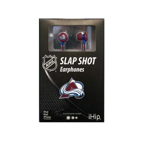 NHL Licensed Colorado Avalanche Earphones ( Case of 12 )