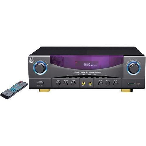 Pyle Pro Home Theater 5.1-channel 35-watt Receiver (pack of 1 Ea)
