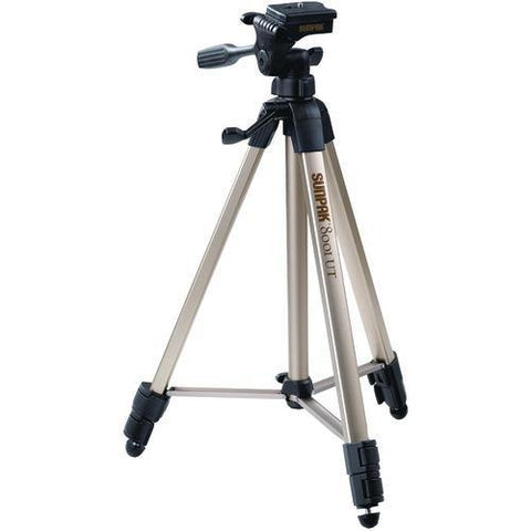 Sunpak Tripod With 3-way Pan Head (folded Height: 20.8&amp;quot;; Extended Height: 60.2&amp;quot;; Weight: 2.3lbs; Includes 2nd Quick-release Plate) (pack of 1 Ea)
