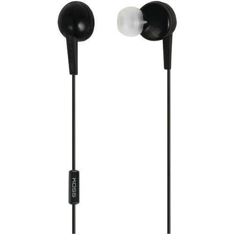 Koss Keb6i In-ear Earbuds With Microphone (black) (pack of 1 Ea)