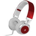 At&amp;t Stereo Over-ear Headphones With Microphone (red) (pack of 1 Ea)