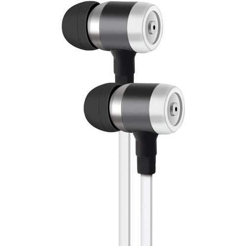 At&amp;amp;t Pe50 In-ear Stereo Earbuds With Microphone (white) (pack of 1 Ea)