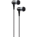 At&amp;t Peb02 In-ear Aluminum Stereo Earbuds (black) (pack of 1 Ea)