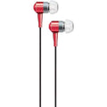 At&amp;t Peb02 In-ear Aluminum Stereo Earbuds (red) (pack of 1 Ea)