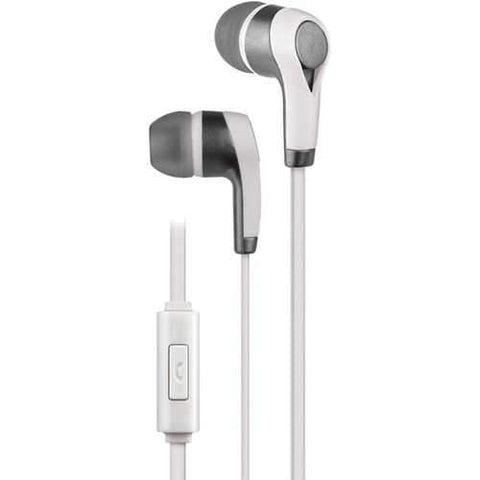 At&amp;amp;t Pe10 In-ear Stereo Earbuds With Microphone (white) (pack of 1 Ea)