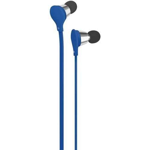 At&amp;amp;t Jive Noise-isolating Earbuds With Microphone (blue) (pack of 1 Ea)