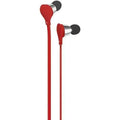 At&amp;t Jive Noise-isolating Earbuds With Microphone (red) (pack of 1 Ea)