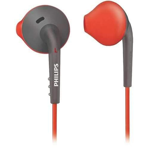 Philips Actionfit Sports In-ear Headphones (gray And Orange) (pack of 1 Ea)