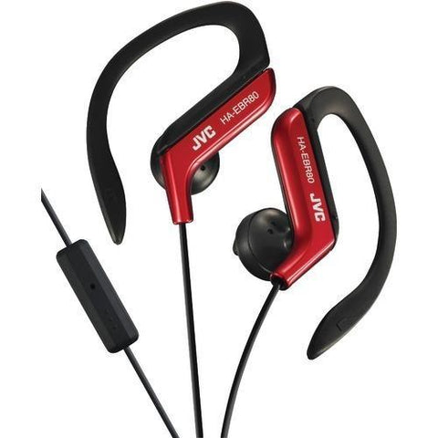 Jvc In-ear Sports Headphones With Microphone &amp;amp; Remote (red) (pack of 1 Ea)