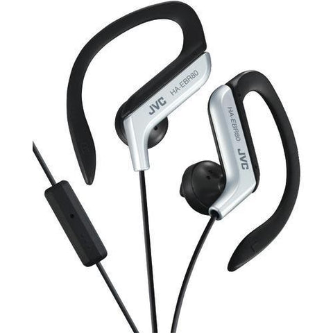 Jvc In-ear Sports Headphones With Microphone &amp;amp; Remote (silver) (pack of 1 Ea)