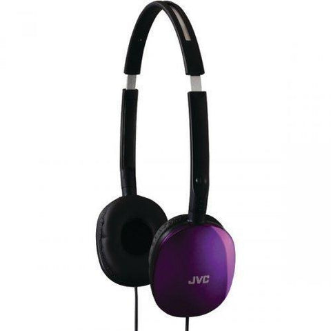 Jvc Flats Lightweight Headband Headphones (violet) (pack of 1 Ea)