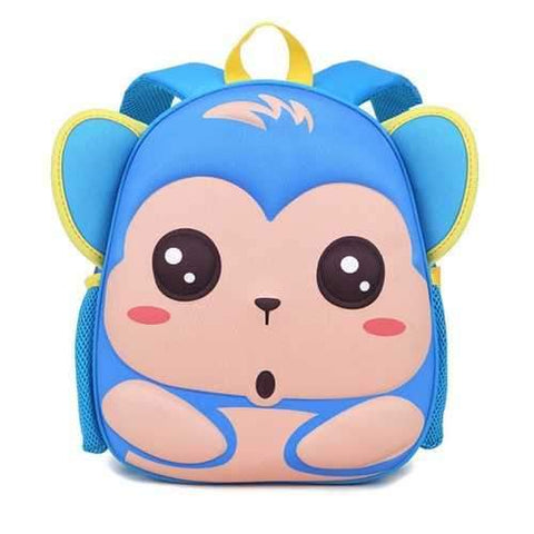 Kindergarten Baby Waterproof 3D Animals Backpack Cartoon School Bag