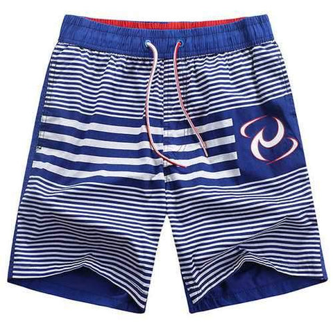 Hawaiian Style Holiday Seaside Quickly Dry Icy Breathable Board Shorts for Men