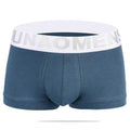 Casual Sexy Soft Breathable Cotton U Convex Boxer Briefs for Men