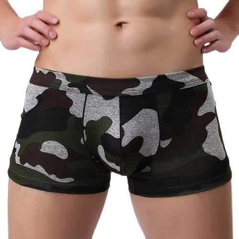 Camo Printing Breathable Boxers