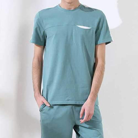 Breathable Loose Short Sleeve Pajama Sets