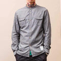 Chest Pockets Denim Shirts