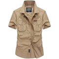 Cotton Loose Work Shirts