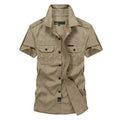 Short Sleeve Cotton Work Shirts