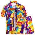 Men Hawaiian Shirt Suit