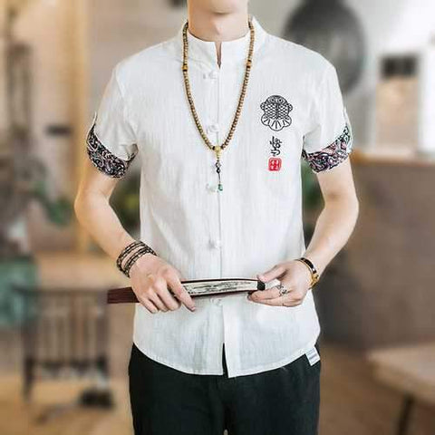 Embroidered Slim Fit Shirt