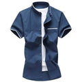 Plus Size Chest Pocket Shirts