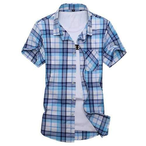 Men Checked Shirt