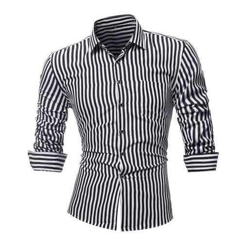 Men Striped Shirt