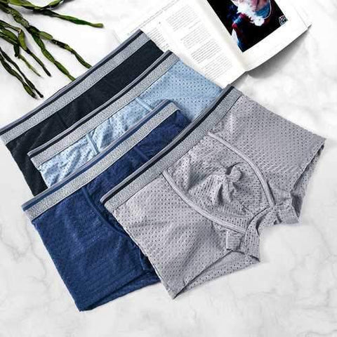 Stitching Breathable Holes Boxers