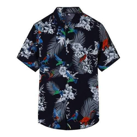 Men Loose Printing Shirt