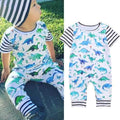 Dinosaur Baby Boys Summer Romper