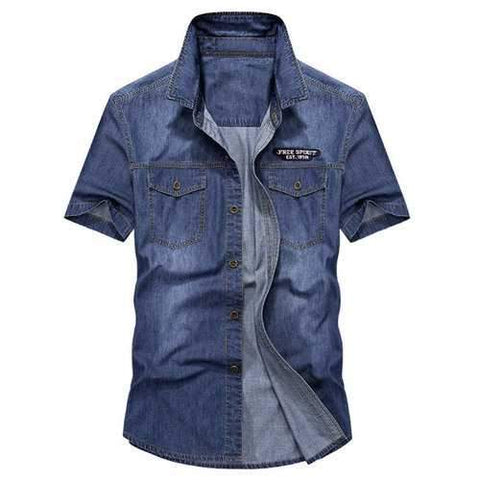 Mens Military Outdoor Casual Shirt