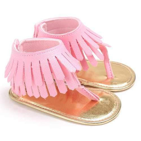 Tassel Baby Girls Sandals For 6-24M