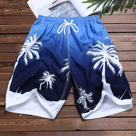 Summer Hawaiian Quickly Dry Beach Board Shorts