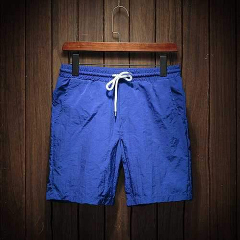 Casual Quickly Dry Beach Solid Color Board Shorts